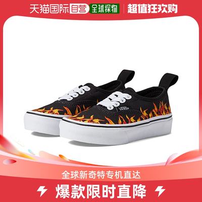 香港直邮潮奢 Vans 男童Authentic 弹力系带运动休闲鞋(幼童)童鞋