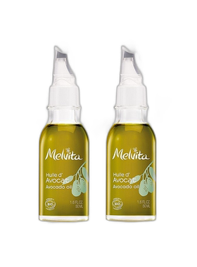 欧洲直邮Melvita蜜威特淡纹有机牛油果油50mlx2瓶蜜葳特告白正品