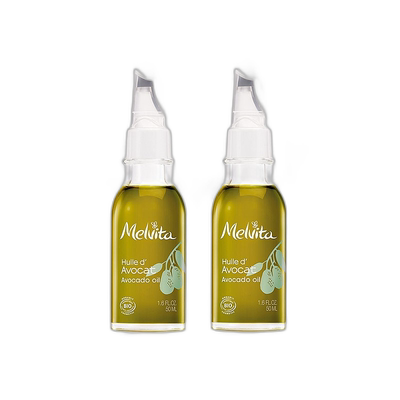 欧洲直邮Melvita蜜威特淡纹有机牛油果油50mlx2瓶蜜葳特正品