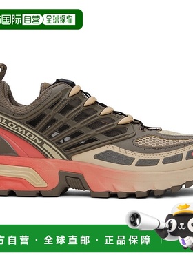 1h可退 香港直邮潮奢 salomon 萨洛蒙 男士 灰褐色 ACS Pro 运动