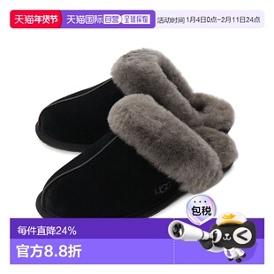 1h可退 韩国直邮UGG 1106872 BCGR 女士 拖鞋羊毛