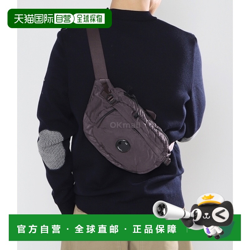 韩国直邮CP COMPANY 尼龙 B 斜挎包 (17CMAC112A 005269G 771) 露
