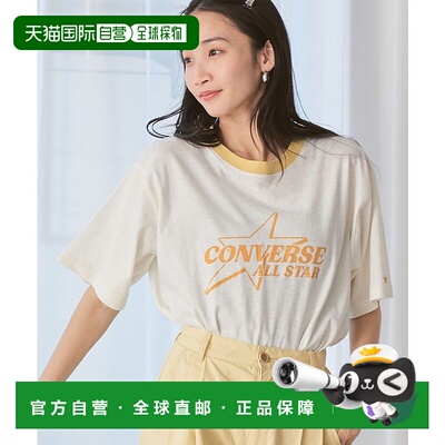 日本直邮Converse 别注 assort  logo 印花T恤 [CO3322EW014222]