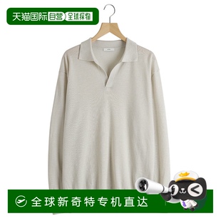 种颜色：KRAGGM0120 日本直邮ATON：苎麻羊绒船长 POLO 衫