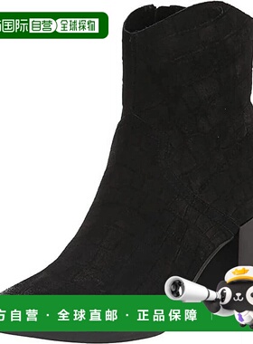自营Steve Madden Cate Boots Women's Black Pointed Toe Block