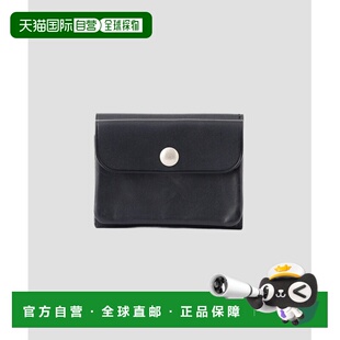 1h可退 日本直邮MHL. 女装 牛革 三折短款钱包 翻盖按扣设计 5955