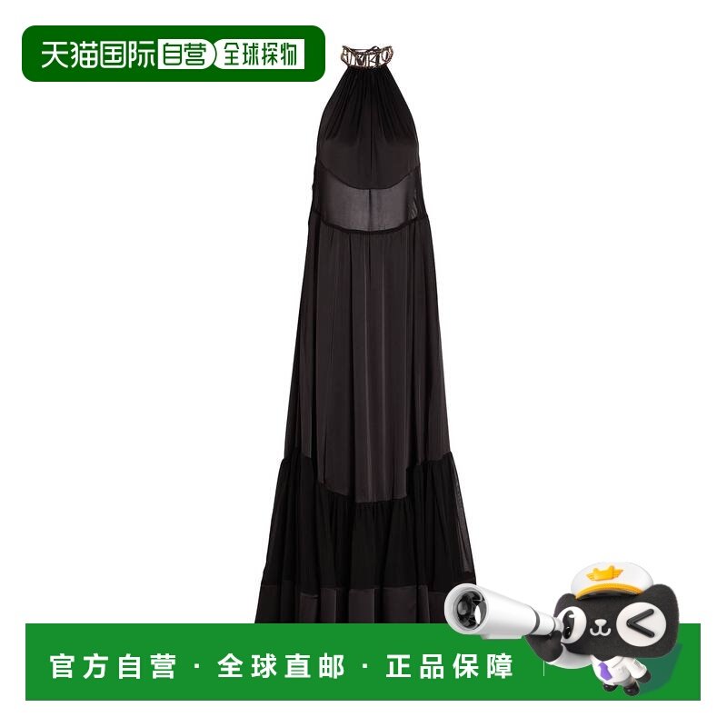 1h可退 香港直邮Pinko 品高 女士 长款连衣裙 black黑色 舒适时尚,女装/女士精品,连衣裙,淘宝优惠券,粉丝福利购,淘宝优惠卷