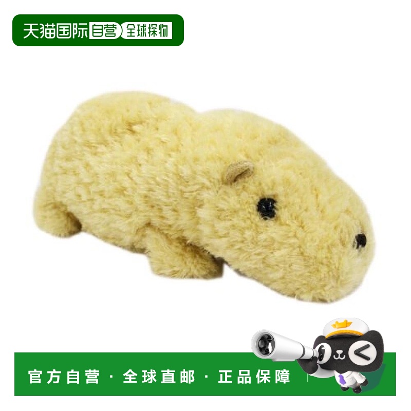 【日本直邮】Take Off 软绵绵毛茸玩具摆件 M米色 水豚 149-0200