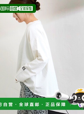 1h可退 日本直邮RIDING HIGH 女装 7.5oz全棉宽松T恤 左臂编号设