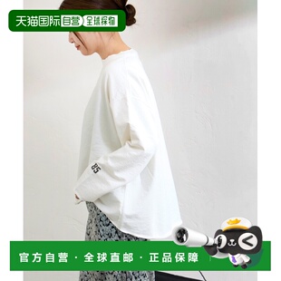 1h可退 日本直邮RIDING HIGH 女装 7.5oz全棉宽松T恤 左臂编号设