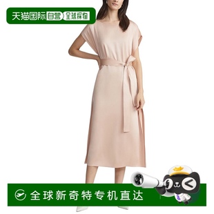 lafayette new 自营 148 丝绸连衣裙 yorkLafayette 148纽约带帽袖