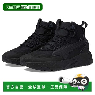 自营Men's Puma Rs-Trck Sneaker Black Lace-Up Lifestyle Shoes