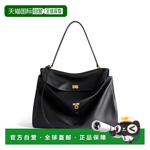 自营欧洲直邮Balenciaga巴黎世家 Rodeo女士黑色可拆钥匙扣大号手