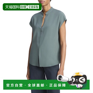 blue Blouse 美国奥莱直发 Contrast 自营Vince