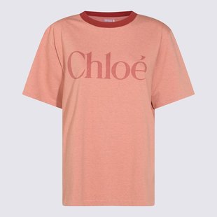 CHLOÉ 女士T恤 CH25AJH201736B1 AW2025 花色 Cotton t-shirt