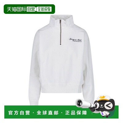 香港直邮SPORTY & RICH 女士 RICH 运动毛线衫 ST09875325WH01WHI