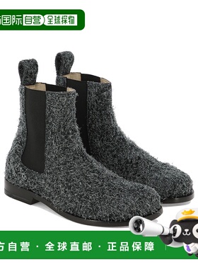 香港直邮LOEWE 女士高跟鞋 L814S05X101720 AW2023 灰色 拉环短筒