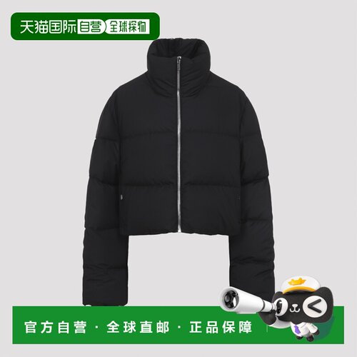 香港直邮MONCLER 女士夹克 MU01F1A12M8115999 CO 黑色 Cropped C