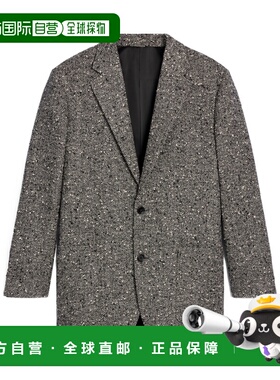 1h可退 香港直邮Celine 人字纹羊毛夹克 2V10N0441.