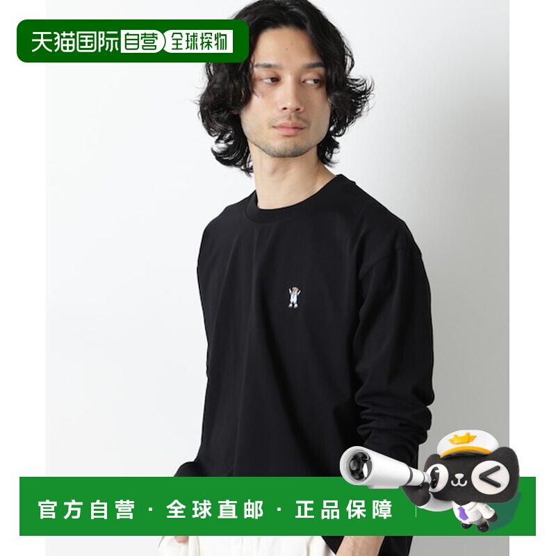 日本直邮NANO universe 纳米熊长袖T恤 速滑款 [854561566]上衣