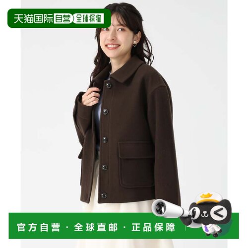 日本直邮31 Sons de mode 短款外套 2025秋冬新款 TT548604 棕色