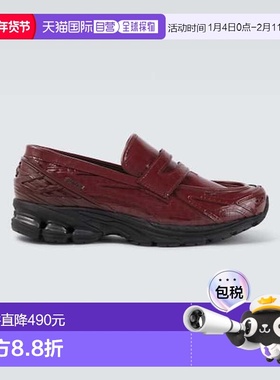 1h可退 香港直邮New Balance  男士 1906L 漆皮乐福鞋一脚蹬