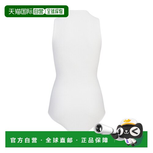 Alaia 交叉肩带连体衣 AA9B1128K212D挂脖性感