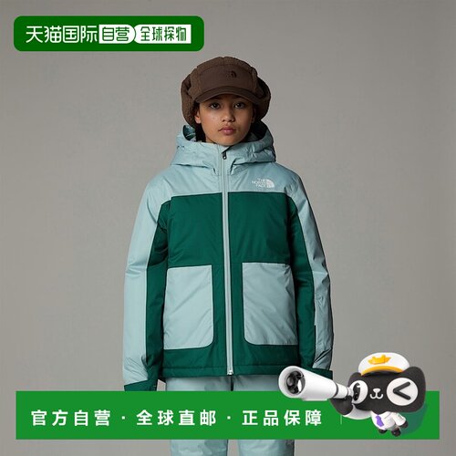 自营欧洲直邮北面女童自由保暖夹克TheNorthFace