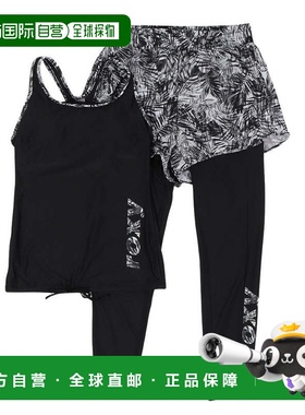 日本直邮ROXY 女士水陆两用 HERE I COME 健身泳衣