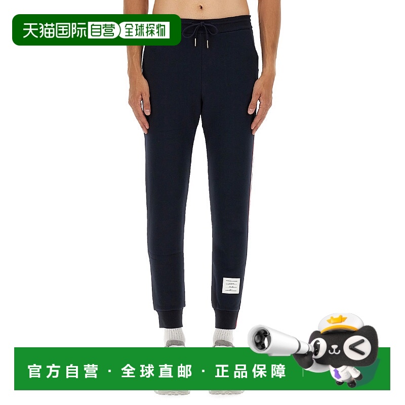 香港直邮THOM BROWNE 男士休闲裤 MJQ066A03377415 CO 蓝色 SWEAT