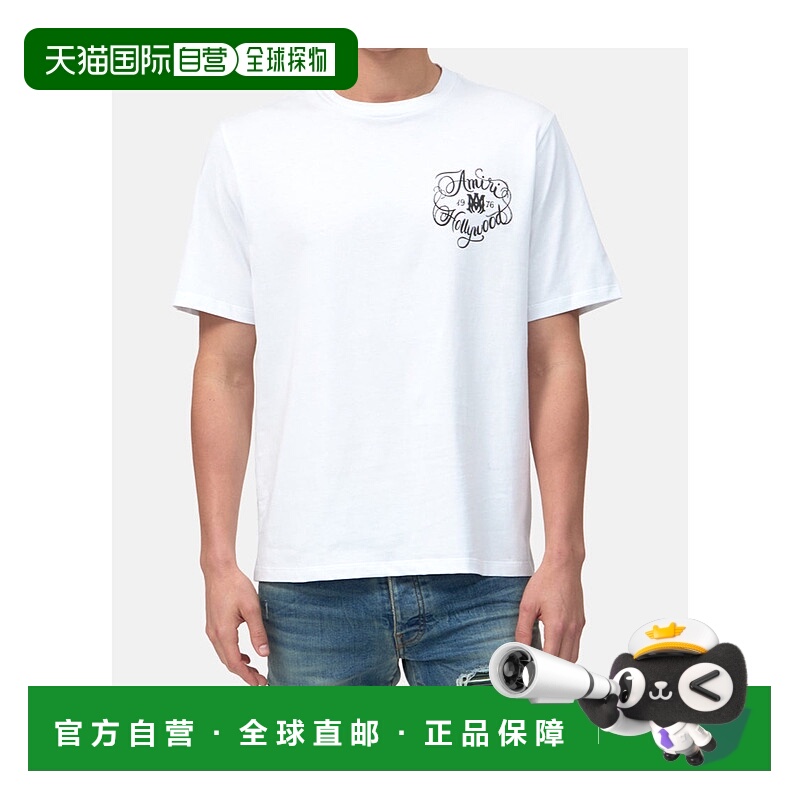 香港直邮Amiri 短袖T恤 AMTOJR1009