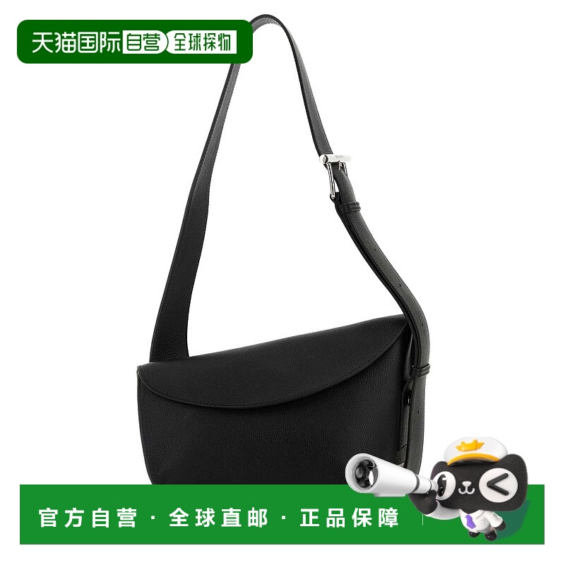 1h可退 香港直邮MCQUEEN 亚历山大 麦昆 女士 SLING T-BAR 黑色大