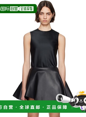 1h可退 香港直邮潮奢 J.W. Anderson 女士 黑色 Bias Cut Sleevel