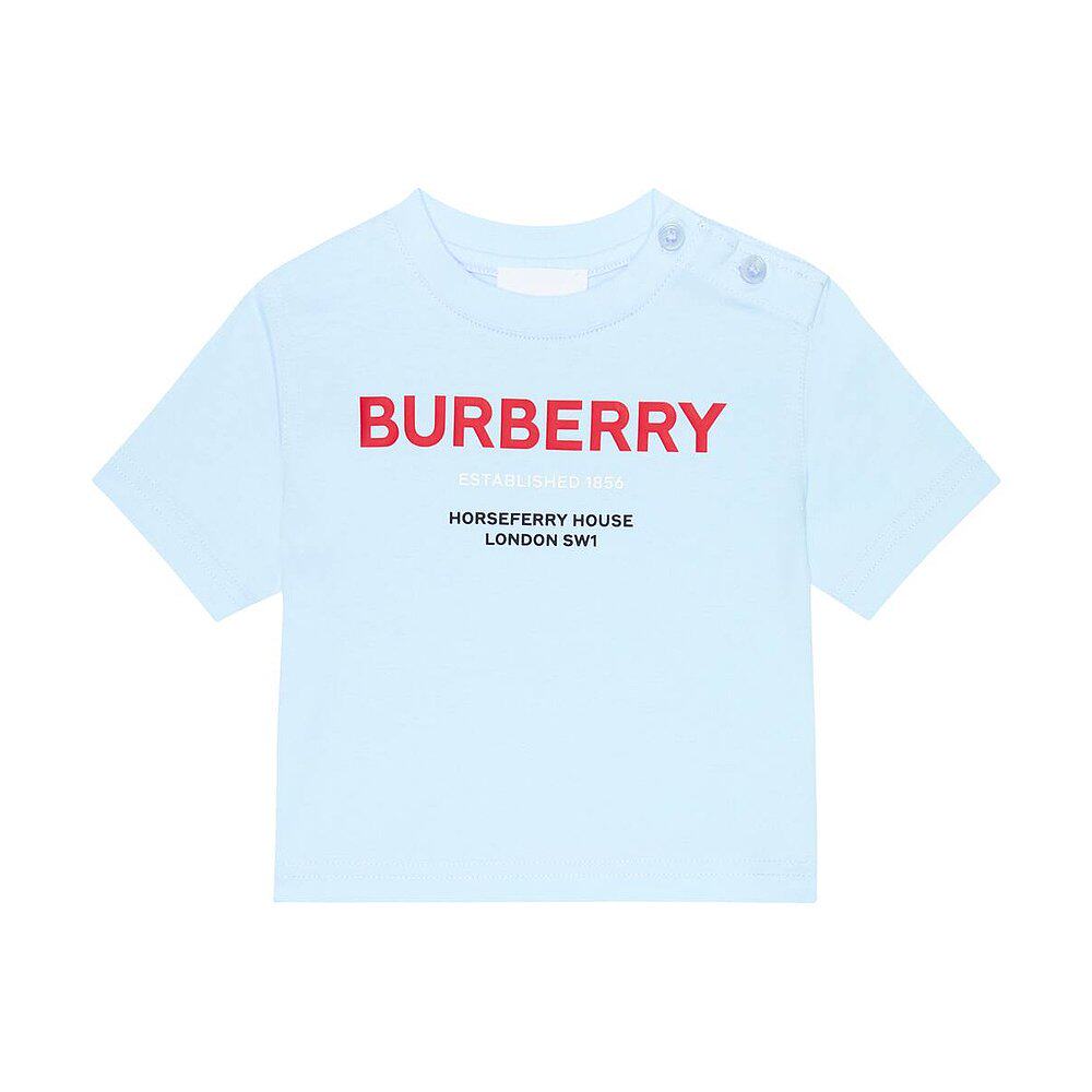 burberry 巴宝莉 婴儿 印花棉质针织t恤童装 003693