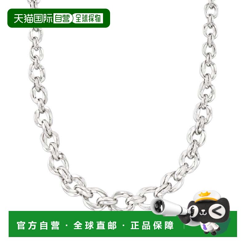 自营Ross-Simons 纯银渐变椭圆链项链 - 20 英寸 美国奥莱直发