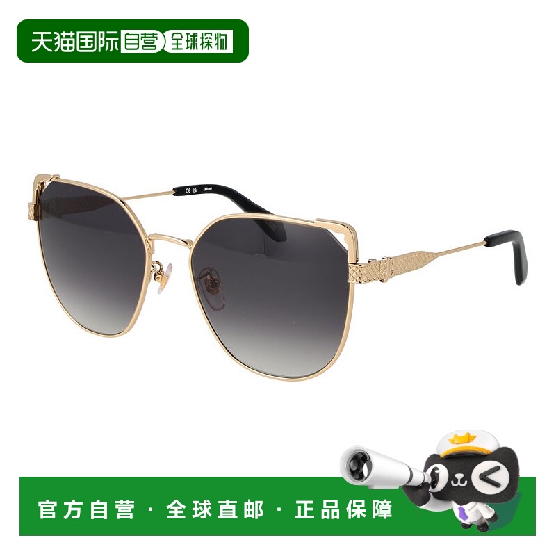 自营Just Cavalli Metal Women's Sunglasses - gold 美国奥莱直