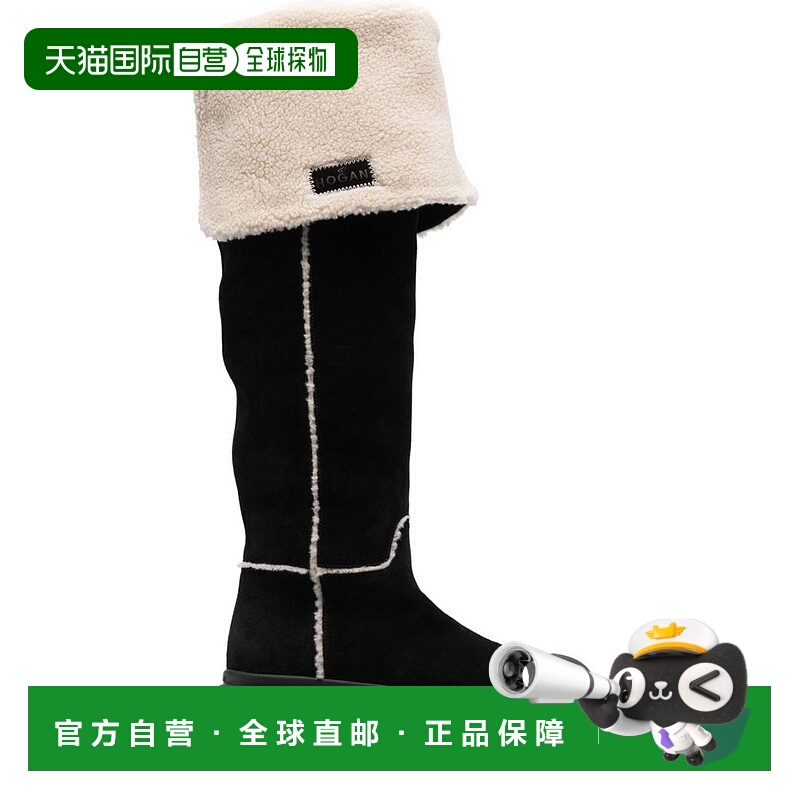 1h可退 香港直邮潮奢 Hogan 女士 H619 长筒靴 GYW6190FE509N0