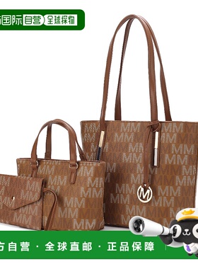自营 mia k collection3 件套 Aylet M 托特包，带迷你包和腕带 -