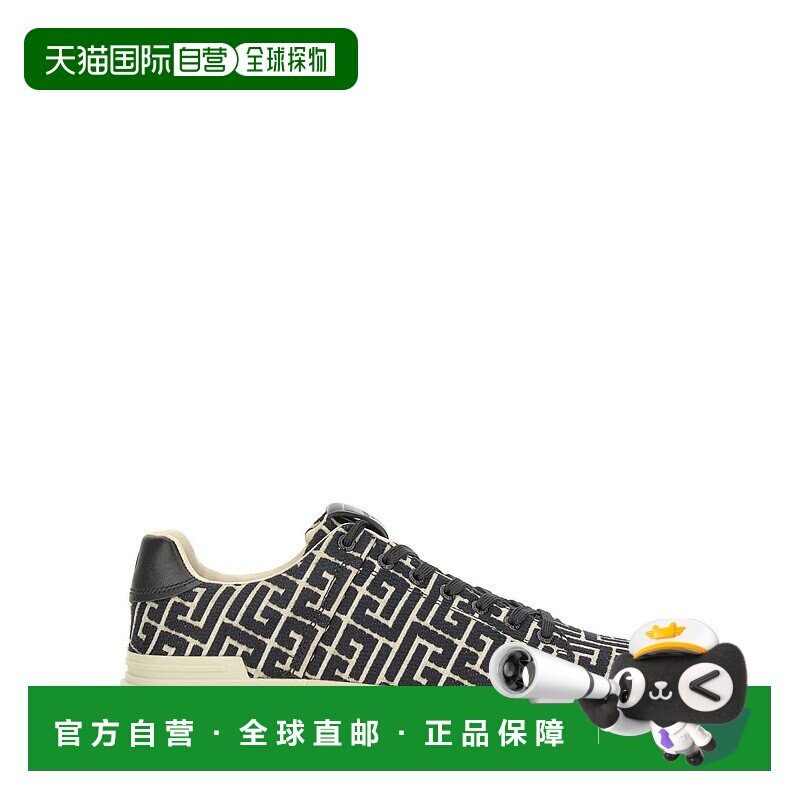 香港直邮BALMAIN 男士运动鞋 DM1VI288TJCMEDK-0 黑色 B-Court Sn