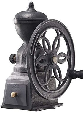 日本卡莉塔 42138 菱形手磨咖啡机 深黑 N 复古风潮 铸铁制品