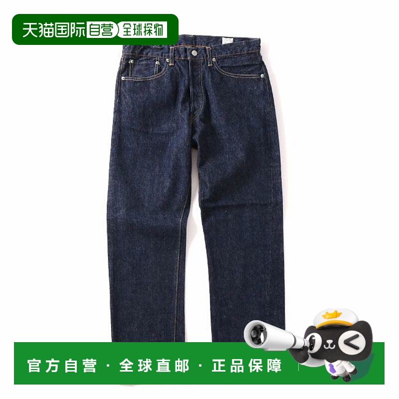 1h可退 日本直邮orSlow 男士标准版105款丹宁牛仔裤 011050