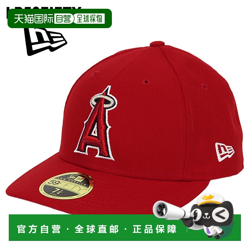 日本直邮New Era 男士 LP59FIFTY 洛杉矶天使队低调棒球帽带 MLB
