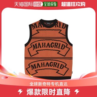 韩国直邮MAHAGRID 潮牌休闲百搭简约背心马甲MG2DFMK690A 秋冬新款