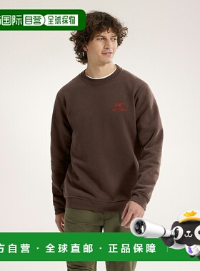 欧洲直邮Arc'teryx始祖鸟 EMBLEM抓绒圆领卫衣 男装户外套头衫