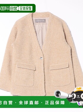 1h可退 日本直邮LOGEMENT DE CLAIRE 女装 V领宽松针织开衫外套