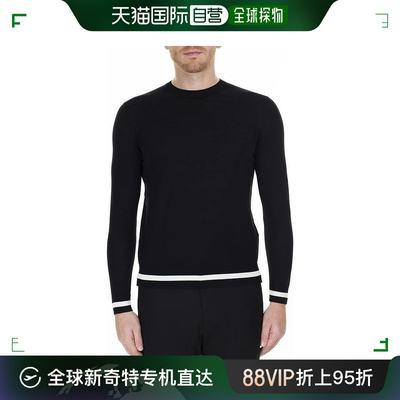 香港直邮EMPORIO ARMANI 男士黑色羊毛毛衣 6G1MXB-1MNWZ-0999