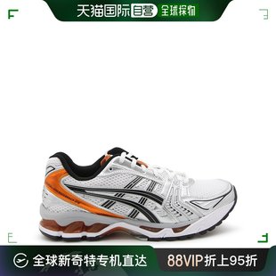 KAYANO GEL 女士 香港直邮Asics 白色橙色运动鞋 亚瑟士 1201A019