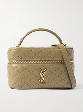 Saint Laurent 圣罗兰 女士 Gaby 小羊皮化妆包 7667311EL07