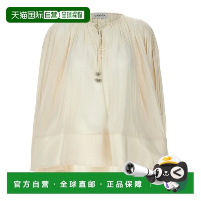 欧洲直邮LANVIN 女士衬衫 RWTO00184778P24001上衣女装