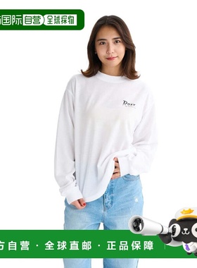 日本直邮ROXY 女士AUTHENTIC长袖上衣 25FWRLT254041WHT 白色